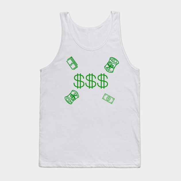 dollar dollars rich sign Tank Top by FromBerlinGift